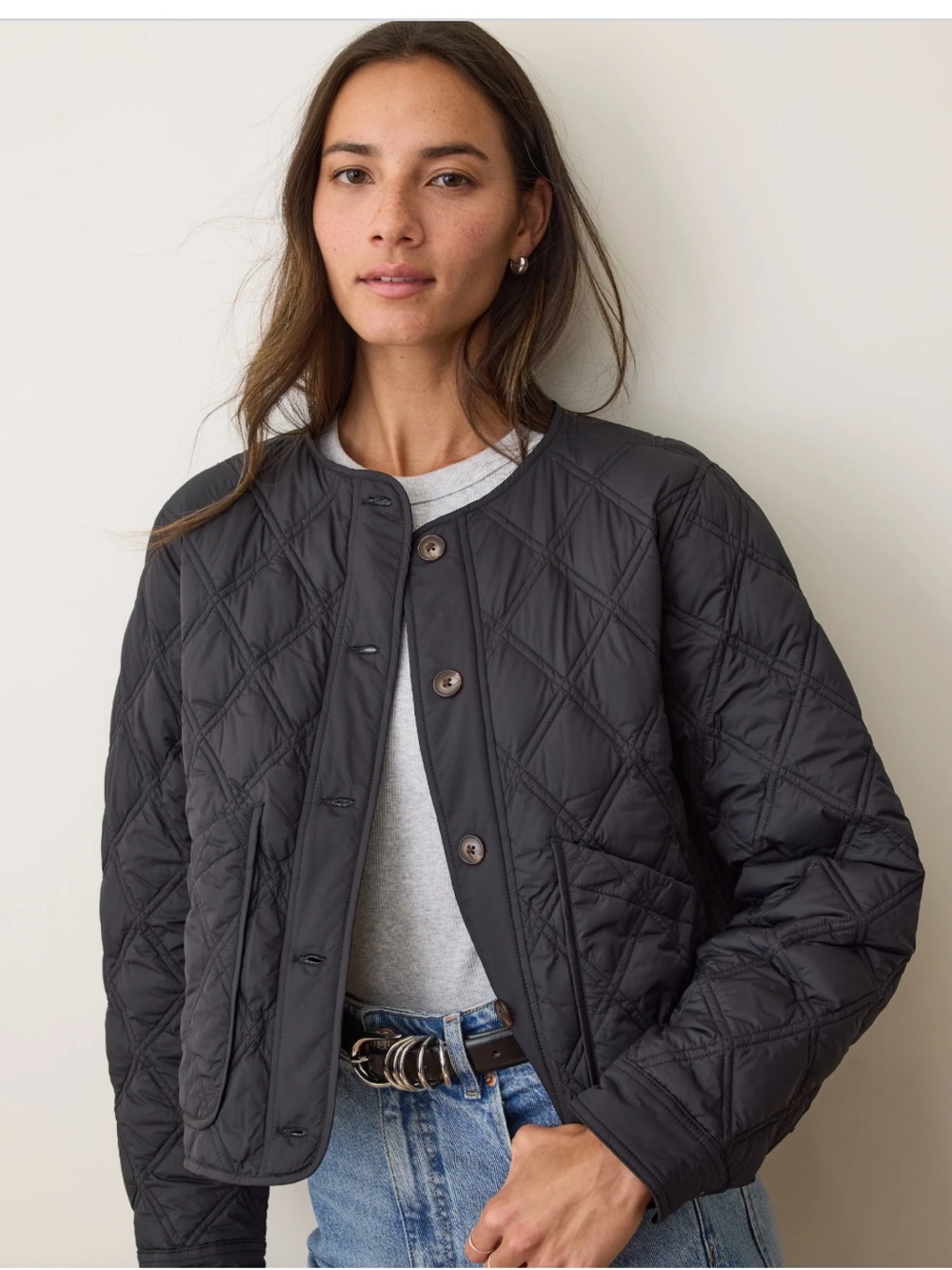 Marine Layer Marina Quilted Liner Jacket